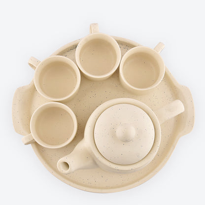 Freckled Teaware Set (Set of 6)