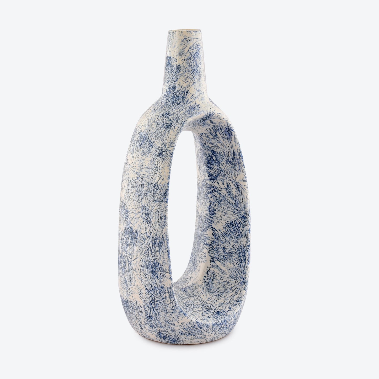 Thread Printed Hollow Vase