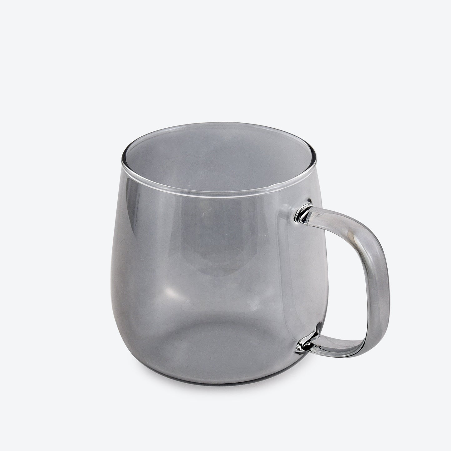 Gray Transparent Cups (Set of 4)