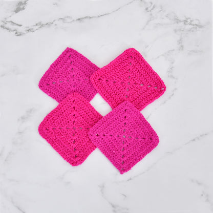 Croc Coaster (Set of 4) - Pink