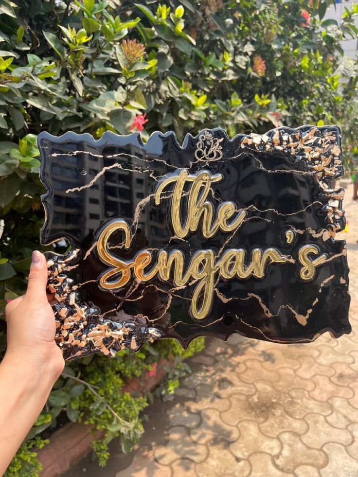 Resin Customized Name Plate